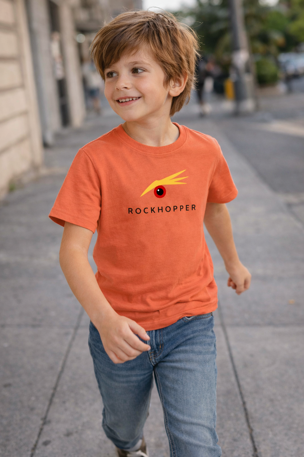 ROCKHOPPER KIDS T fiesta orange