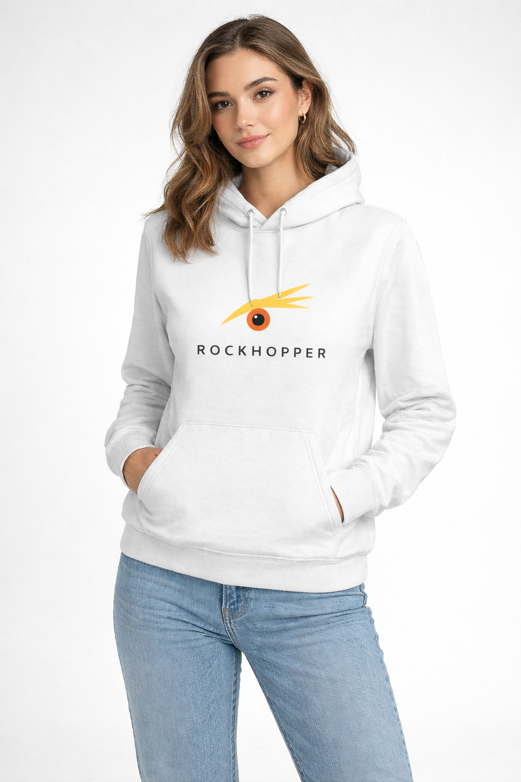 ROCKHOPPER WOMENS HOODIE white