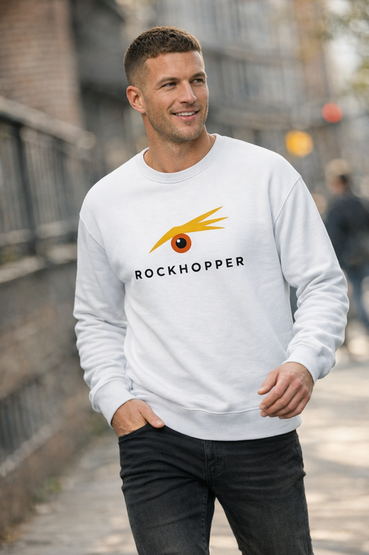 ROCKHOPPER MENS SWEATSHIRT white