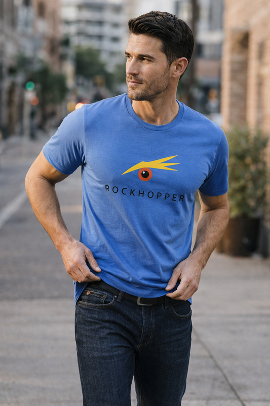 ROCKHOPPER MENS T bright blue