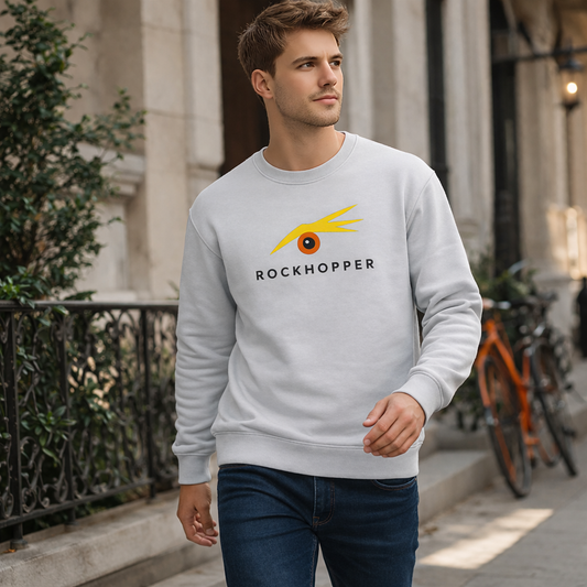 ROCKHOPPER MENS SWEATSHIRT heather grey
