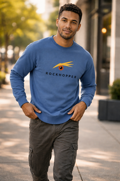 ROCKHOPPER MENS SWEATSHIRT mindful blue
