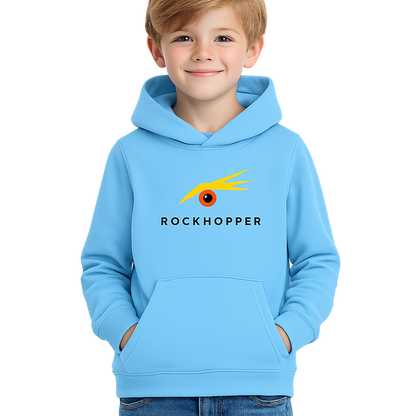 ROCKHOPPER KIDS HOODIE aqua blue