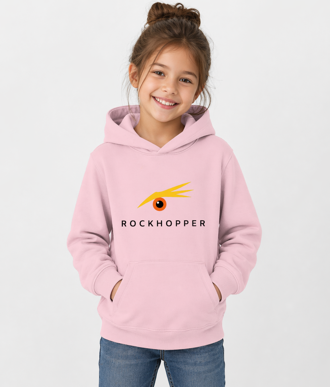 ROCKHOPPER KIDS HOODIE cotton pink