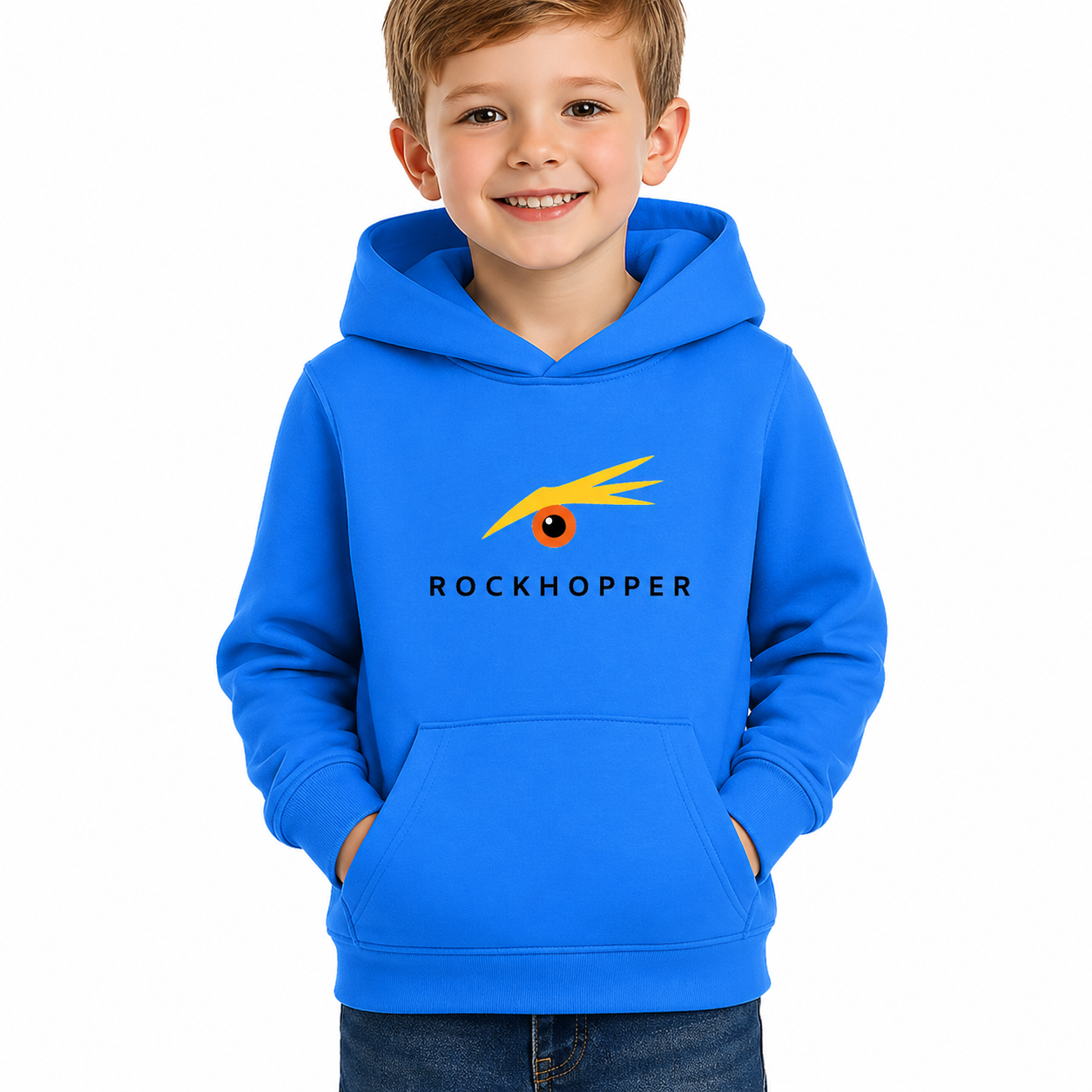 ROCKHOPPER KIDS HOODIE royal blue