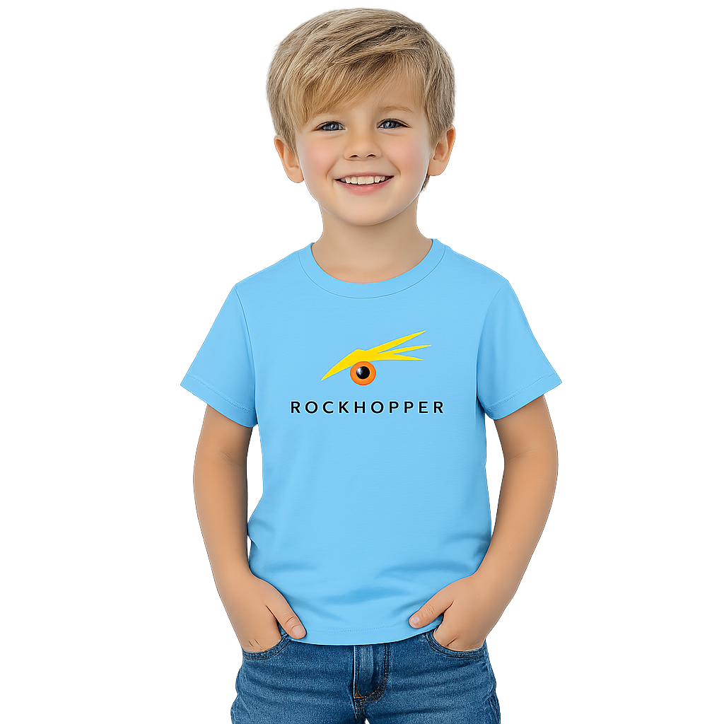 ROCKHOPPER KIDS T  aqua blue