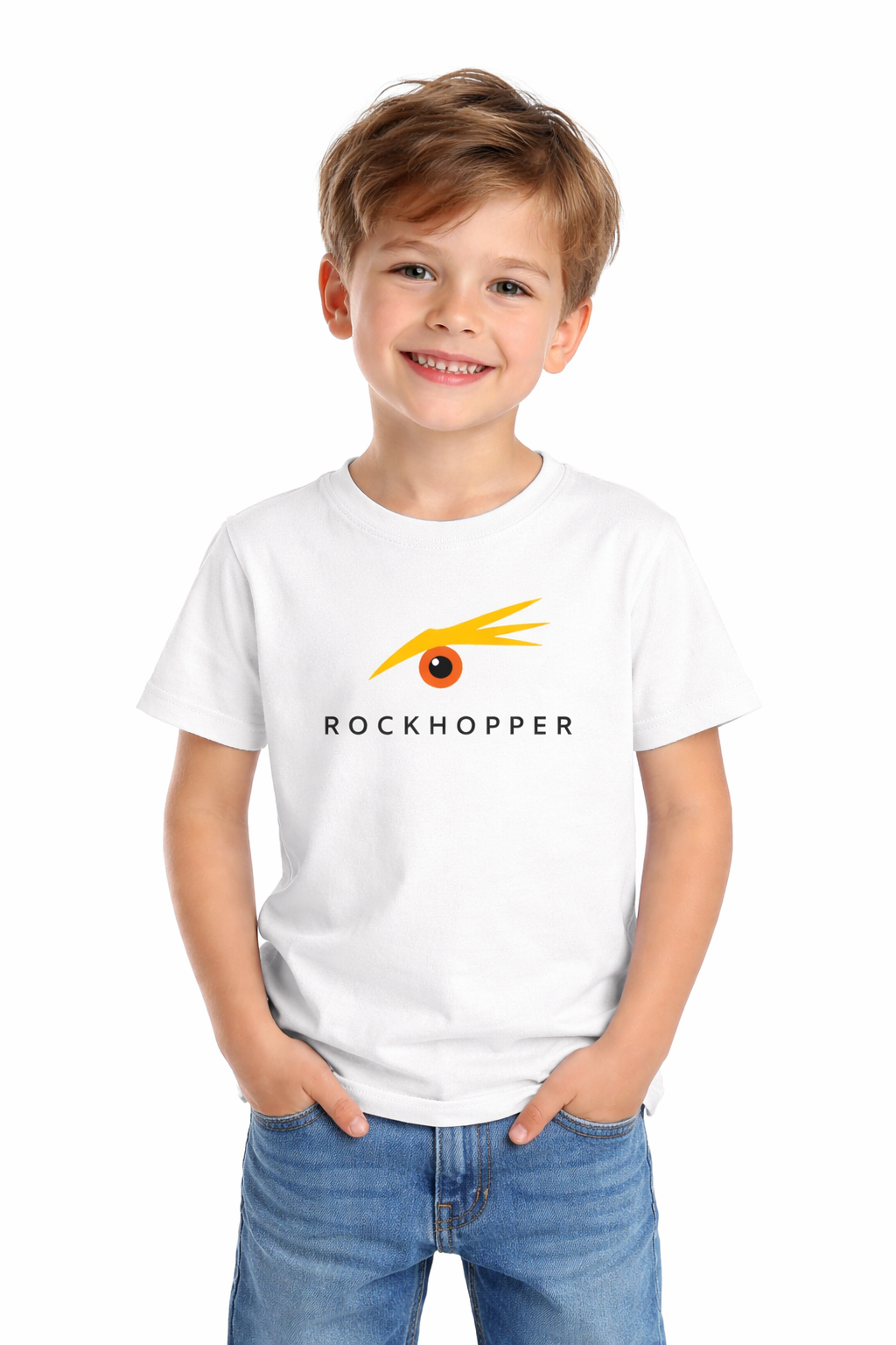 ROCKHOPPER KIDS T white