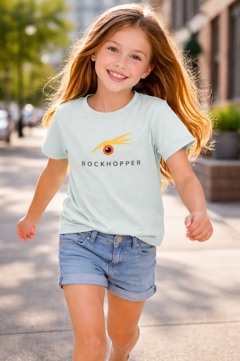 ROCKHOPPER KIDS T caribbean blue