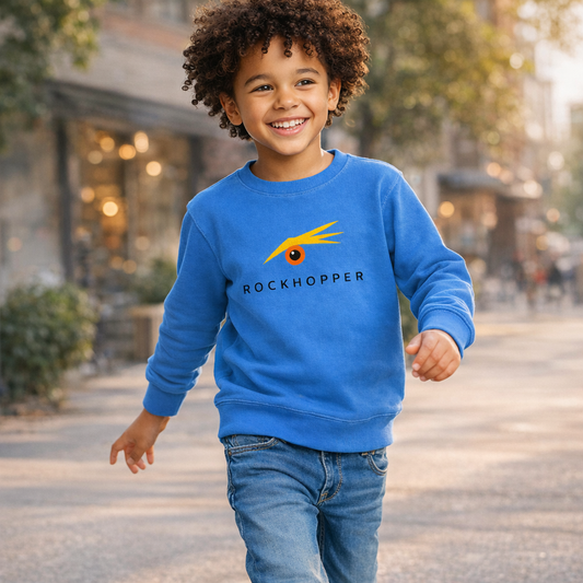 ROCKHOPPER KIDS SWEATSHIRT bright blue