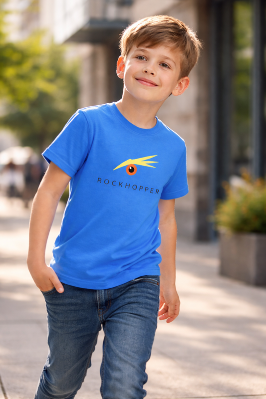 ROCKHOPPER KIDS T bright blue