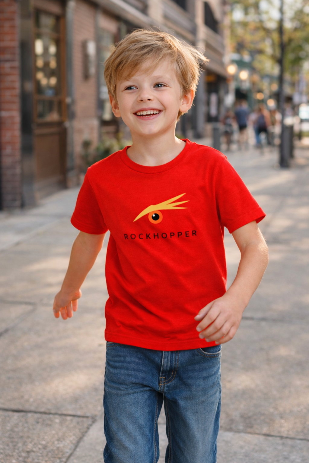 ROCKHOPPER KIDS T red