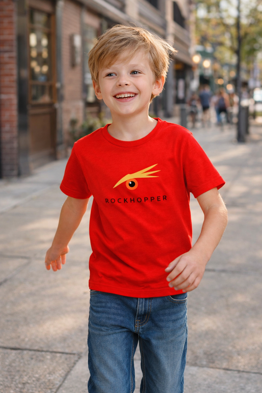 ROCKHOPPER KIDS T red
