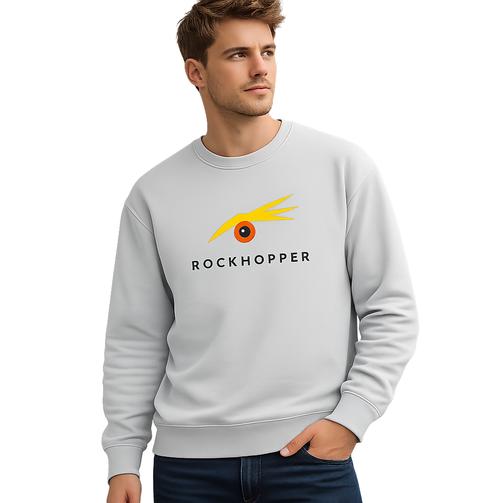 ROCKHOPPER MENS SWEATSHIRT heather grey