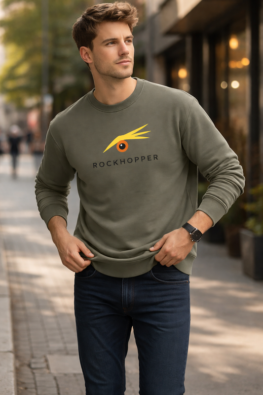 ROCKHOPPER MENS SWEATSHIRT khaki