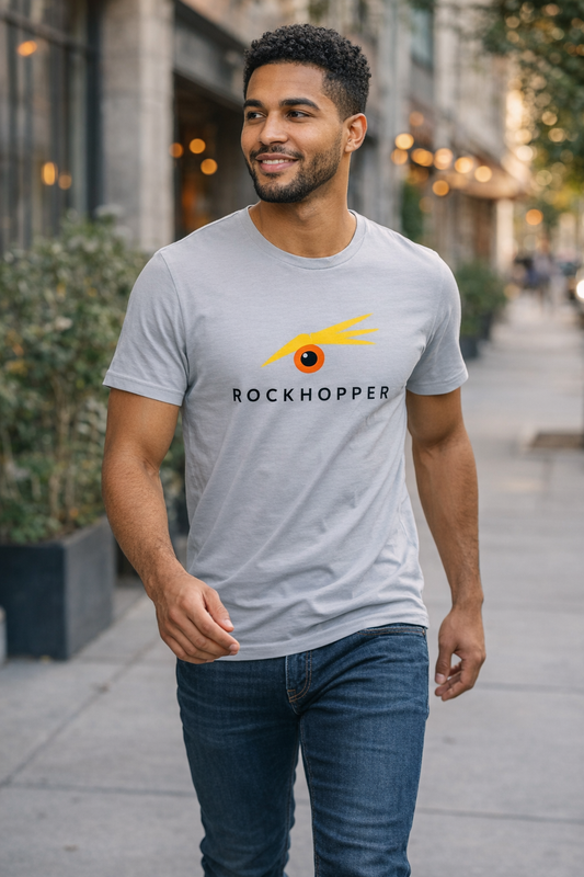 ROCKHOPPER MENS T heather grey