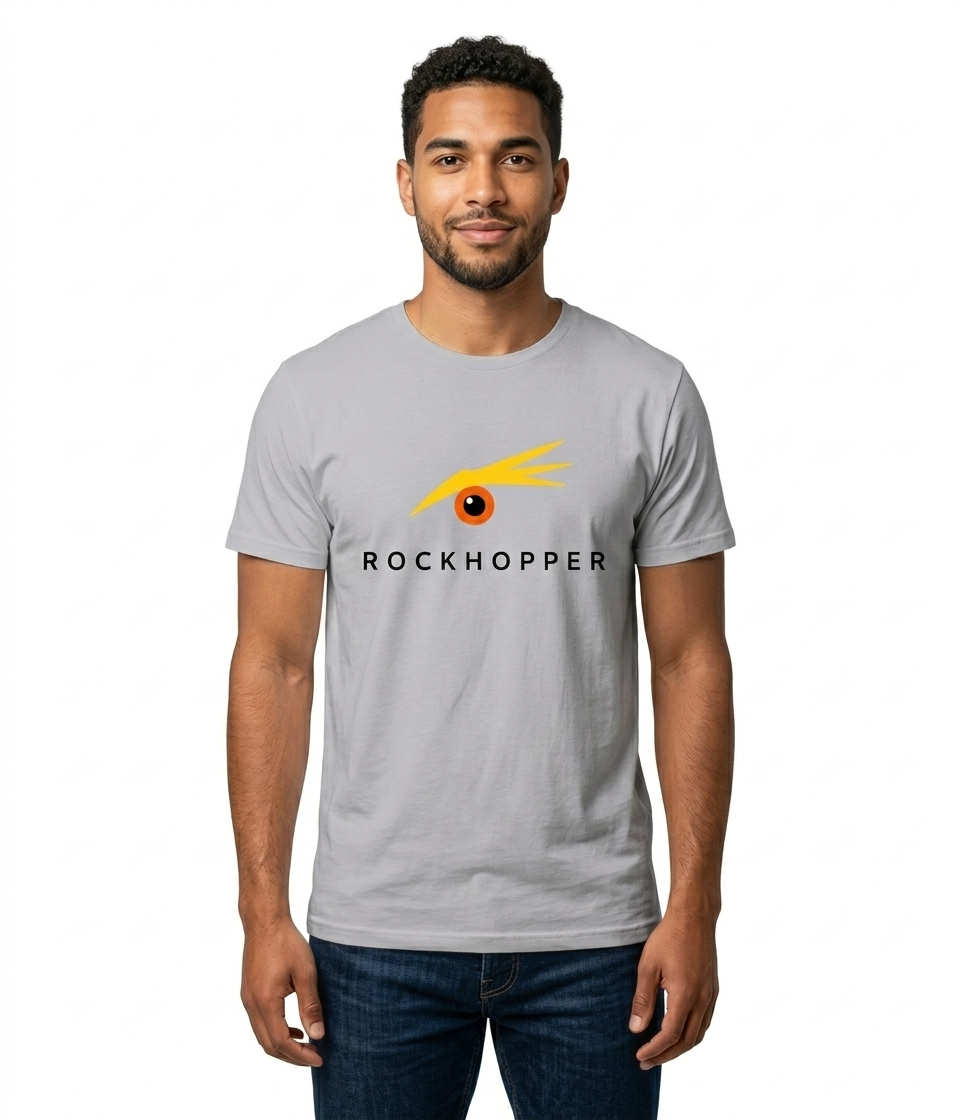 ROCKHOPPER MENS T heather grey