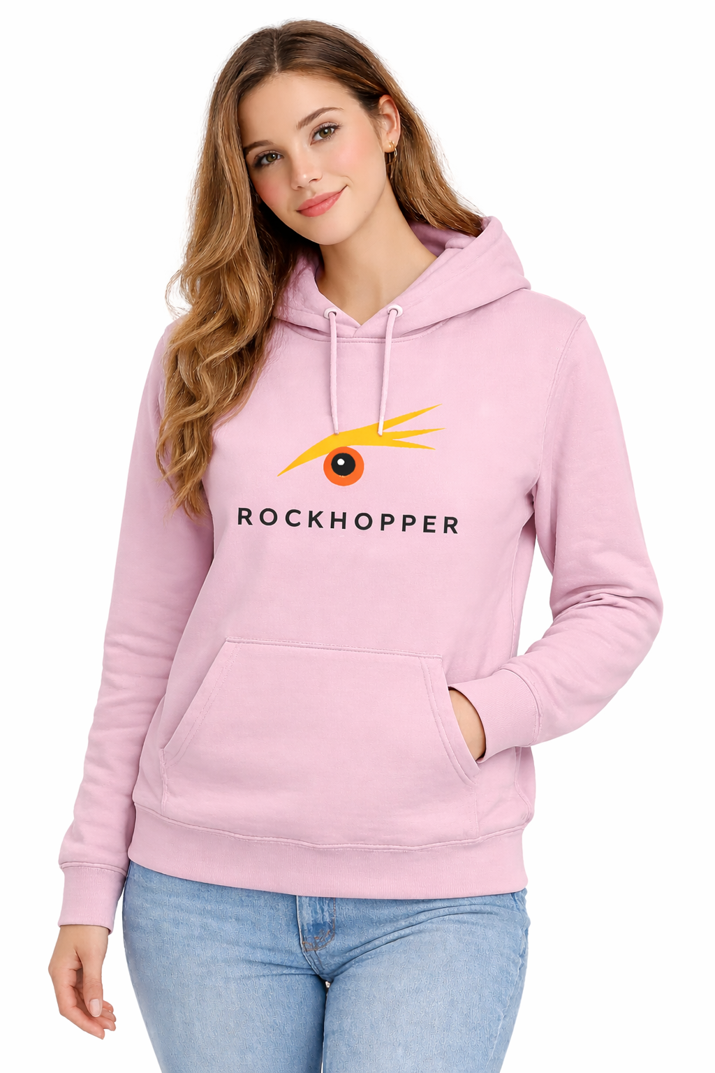 ROCKHOPPER WOMENS HOODIE cotton pink