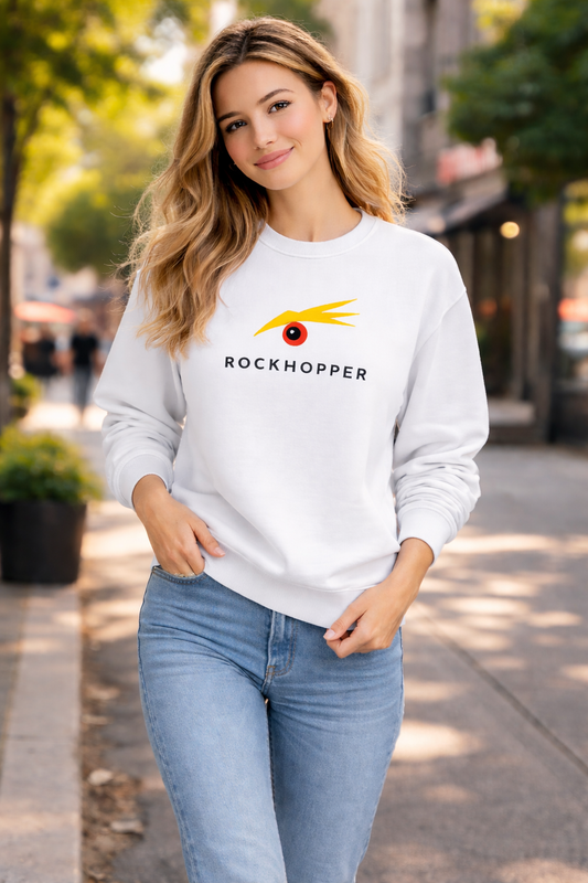 ROCKHOPPER WOMENS SWEATSHIRT white