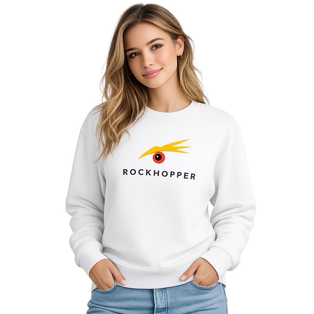ROCKHOPPER WOMENS SWEATSHIRT white