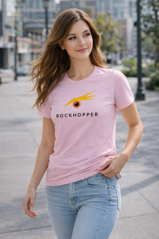 ROCKHOPPER WOMENS T cotton pink