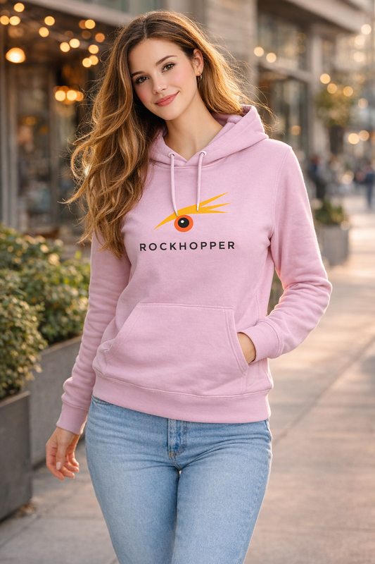 ROCKHOPPER WOMENS HOODIE cotton pink